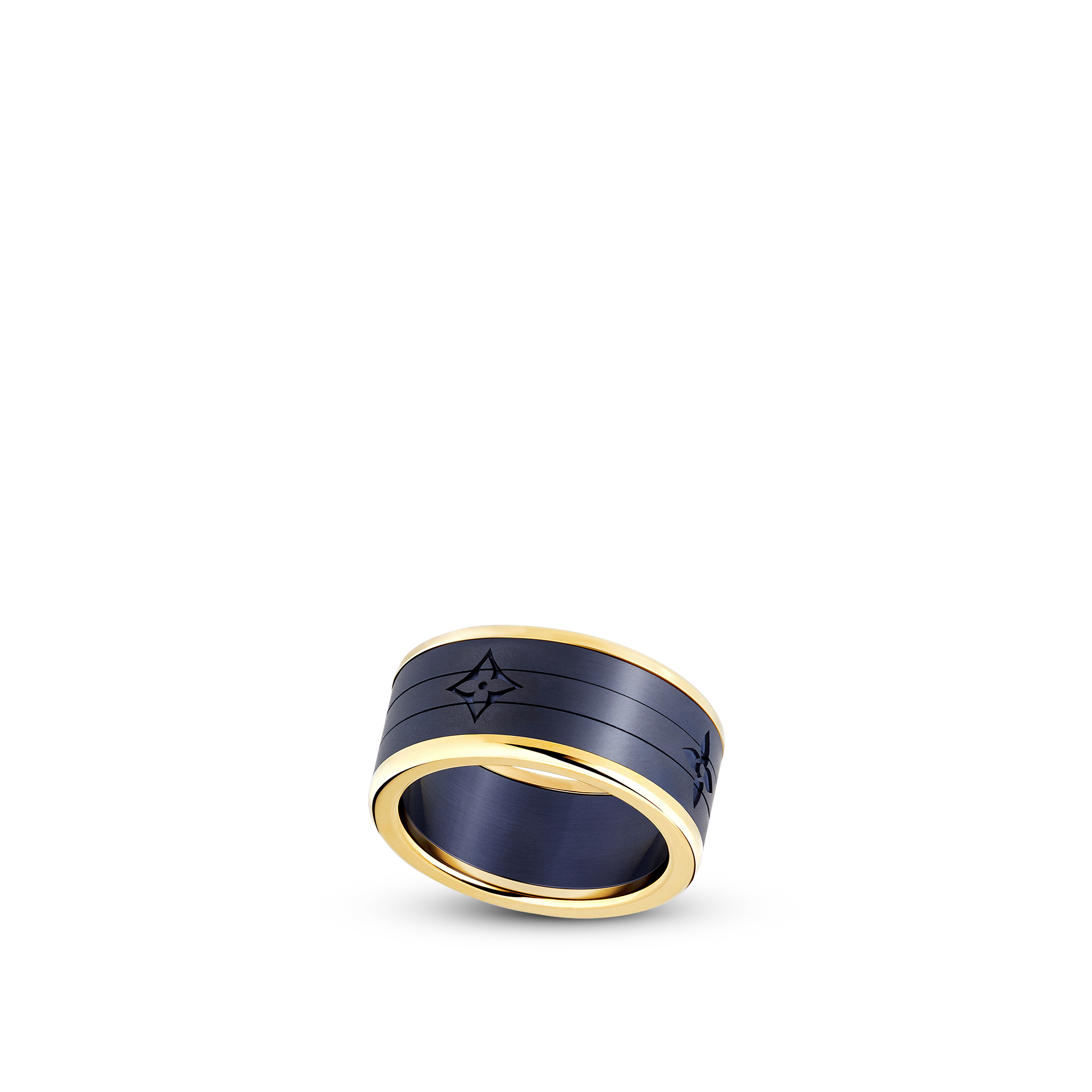 Les Gastons Vuitton Puzzle Ring, Yellow Gold and Titanium  in Jewellery's Categories Rings collections by Louis Vuitton (Product zoom)